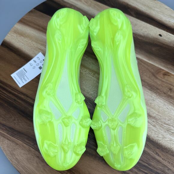 Adidas X Crazyfast.1 FG Soccer Cleats Boots Men's 13 White Green HQ4516 NEW - Picture 7 of 11